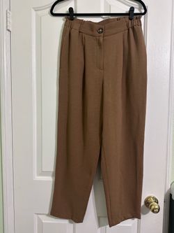 Brown dress pants