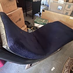 Blue Lounge Chair