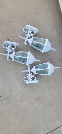3 Large Porch Lights