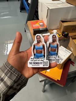 Custom stickers decals labels banners