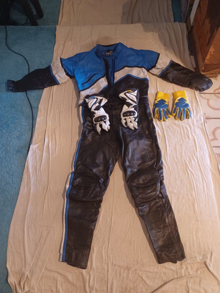 Leather Riding Suit 