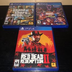 PlayStation 4 Video Game Collection PS4 For Sale