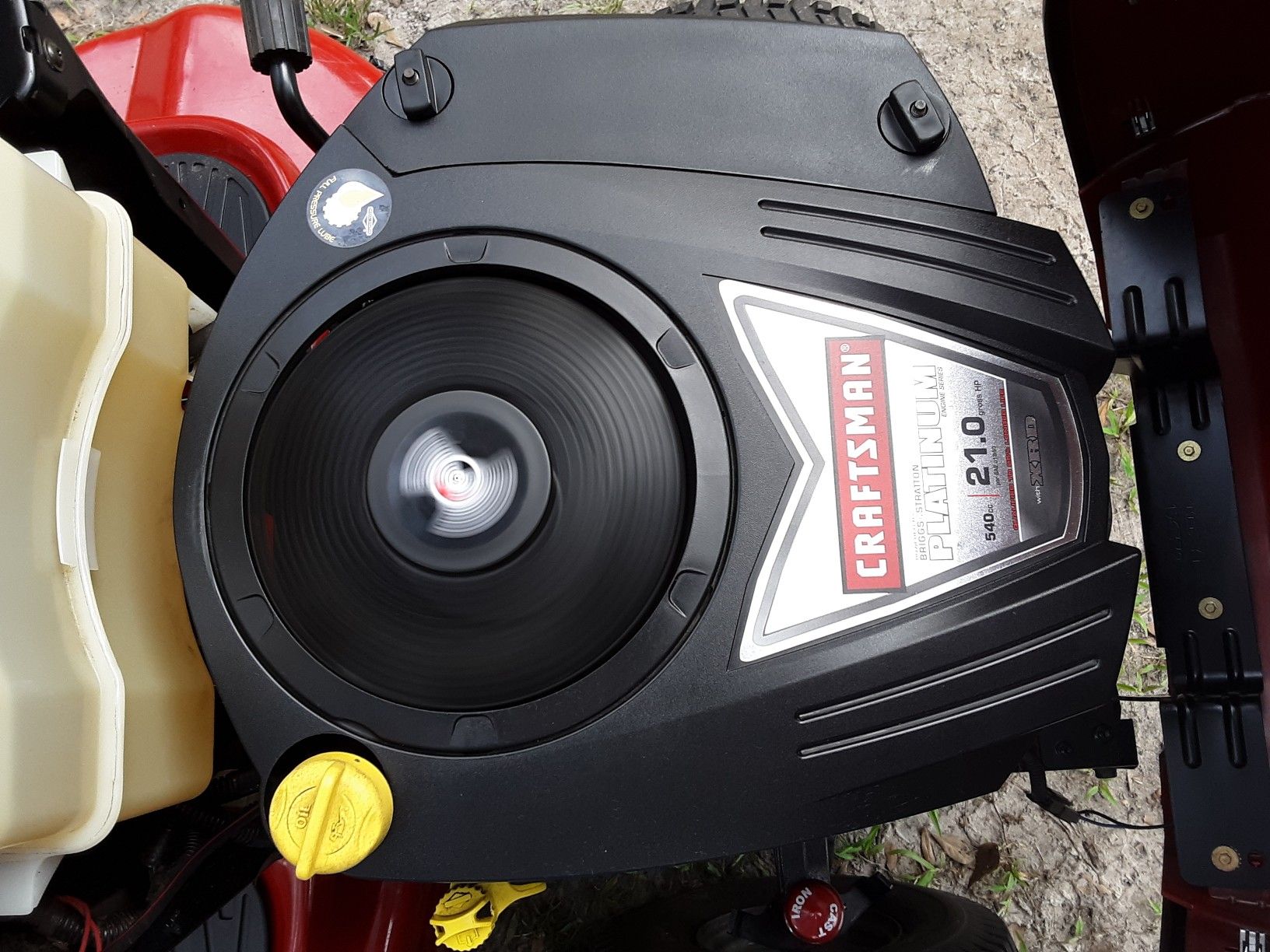 Craftsman 46 inch cut 21 horsepower riding lawn mower for Sale in