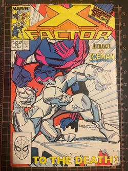 X-Factor #49, vol.1 (Direct Edition), bagged and boarded