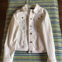 White Denim Jacket