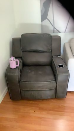 Matteus Fabric Power Recliner From Costco
