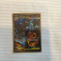 Mega Charizard X Ex SIR From Phantasmal Flames