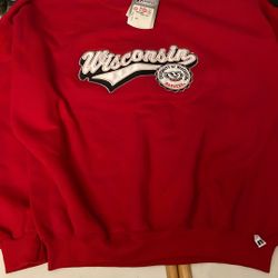 Vintage Russel Crew Neck NWT ‘Wisconsin Badgers Size 2XL