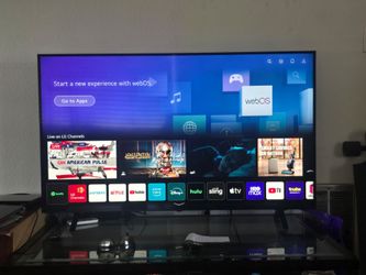 Lg 55"  flatscreen smart tv