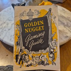 Vintage copyright 1949 golden nugget casino gaming guide