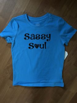 New custom made girls tee