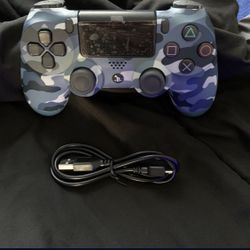 Blue Camo DUALSHOCK Controller Ps4