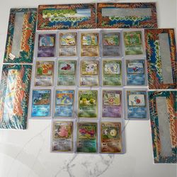 Pokemon Card TCG Southern Islands 18 Cards-Complete Set with Southern Island inserts