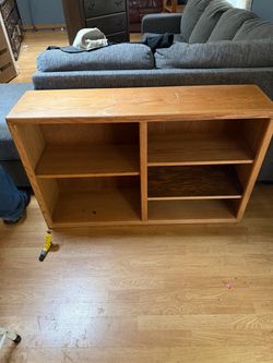 Wooden Cubby Shelf — Great for Storage or DIY Projects
