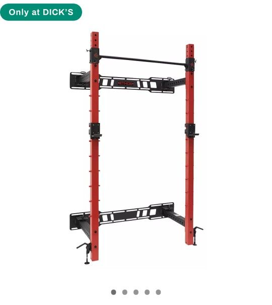 Ethos Wall Mounted Free Weight Rack Ethos Wall Mounted Squat Rack