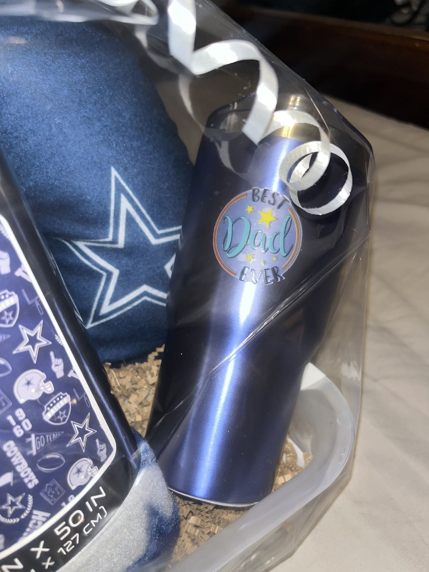 Fathers Day Dallas Cowboys Gift Basket