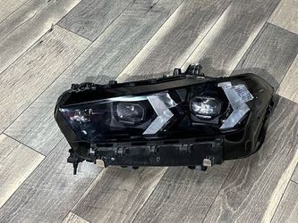 2024-2025 G05/G05 BMW X5/X6 SHADOW LINE HEADLIGHT LCI FULL LED COMPLETE ASSEMBLY GREAT CONDITION