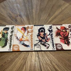 yu yu hakusho dvd 1-4 Seasons