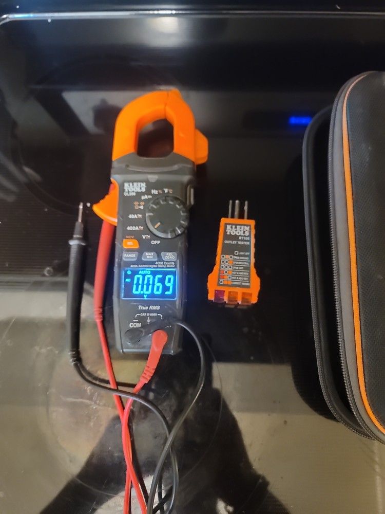 Klein Meter And Klein Plug Tester In Klein Hard Case for Sale in