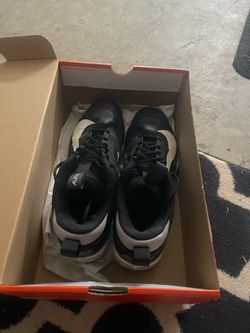 Nike Alpha Cleats Black and White