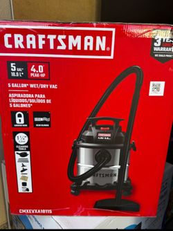 Brand new wet/dry vacuum