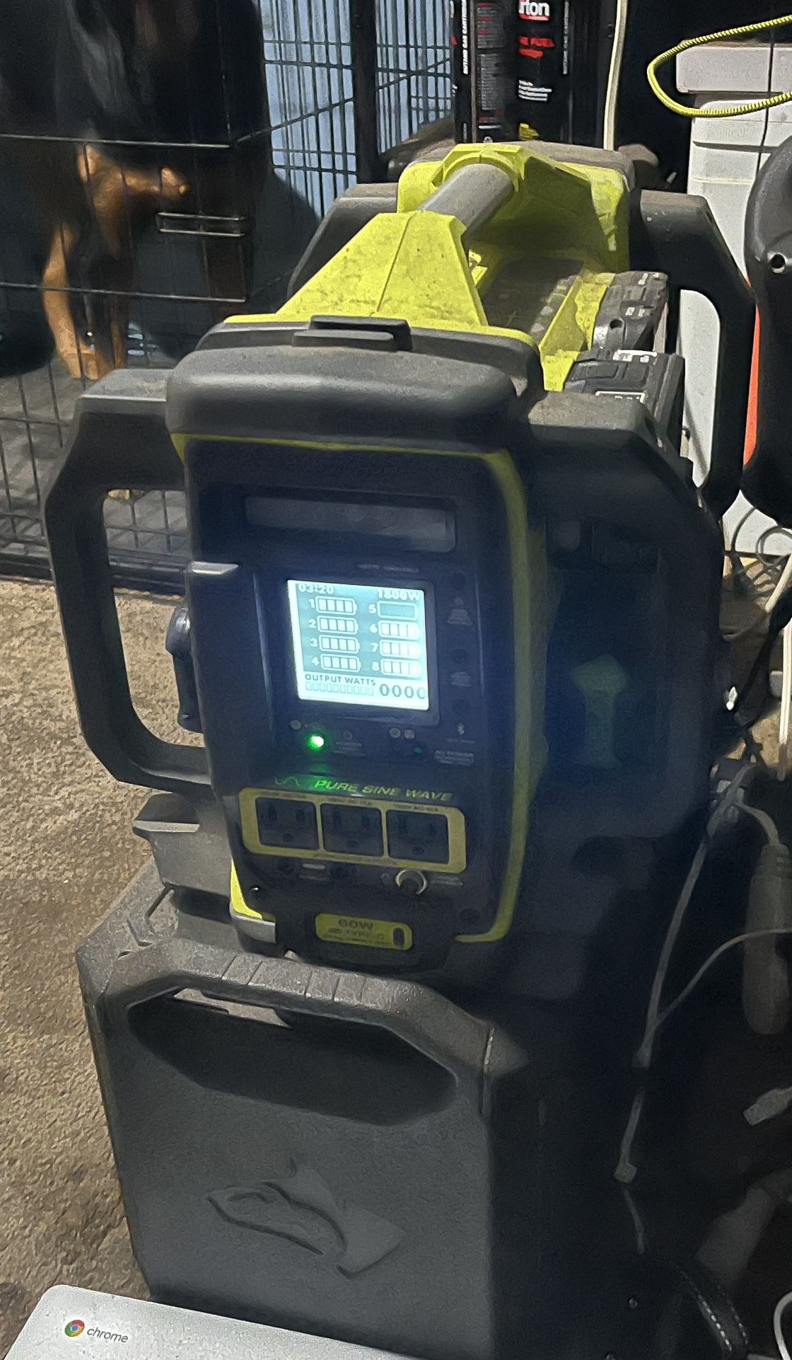 Ryobi Generator With Charger/batteries Included