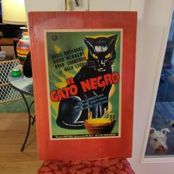 WOOD FILM ART - EL GATO NEGRO