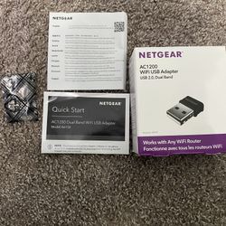 Netgear AC1200 WiFi USB Adapter (A6150) – Like New