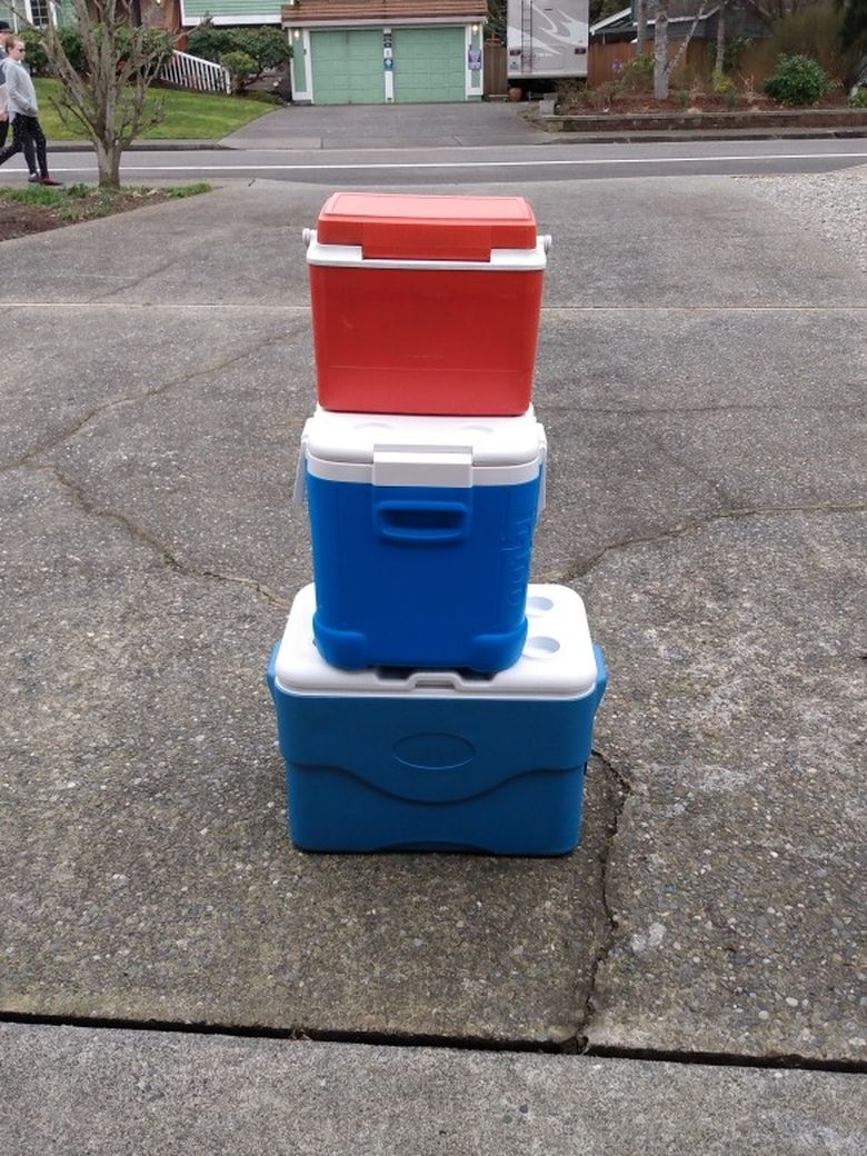 3 Coolers