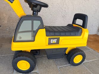 CAT Kids Ride-On Excavator Toy