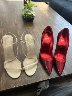 Louis Vuitton- Red Bottom- Heels 