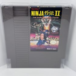 Ninja Gaiden II: The Dark Sword of Chaos (Nintendo NES) Authentic - Cleaned & Tested