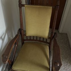 Antique Victorian Rocking Chair