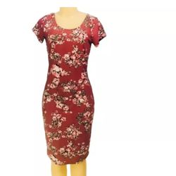 Love Sz M Woman Dress Pink 