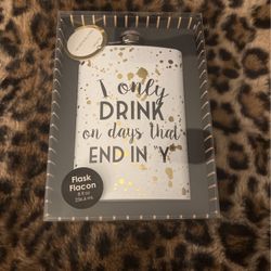 NEW Humor Flask Gift Box 