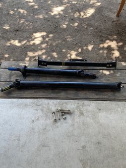 Silverado 2 piece hp driveshaft