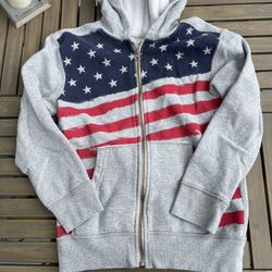 Boys Size 10/12 Zip Up Hoodie