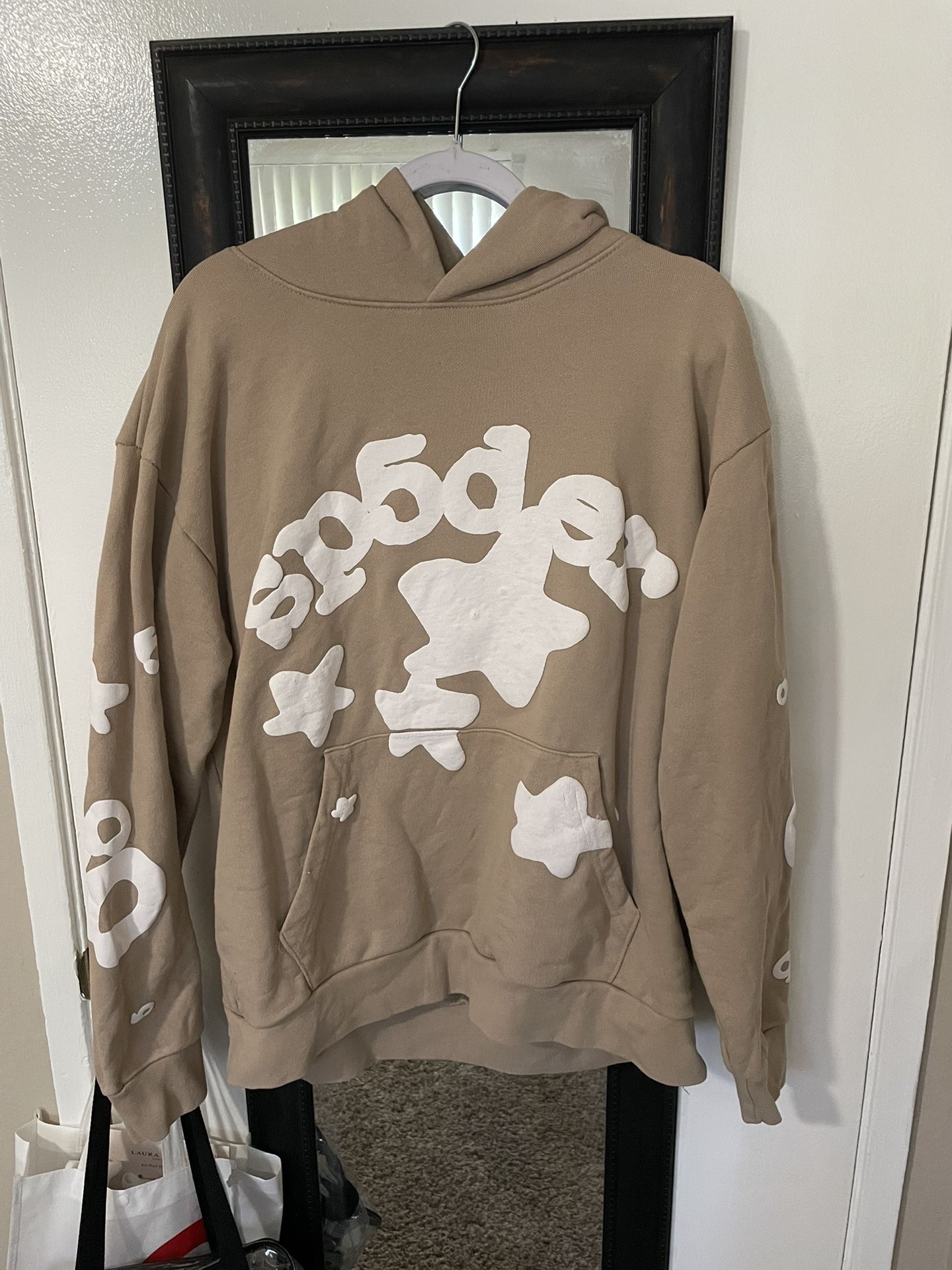 Sp5der Hoodie Large
