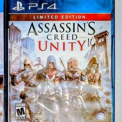 lPlayStation 4 game assassin's creed unity $10  tested and working