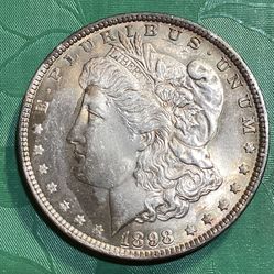 1898 P Morgan Silver Dollar 