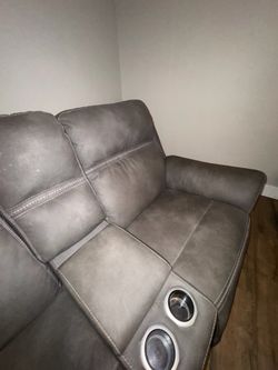 Leather Couch (recliner) $800 OBO