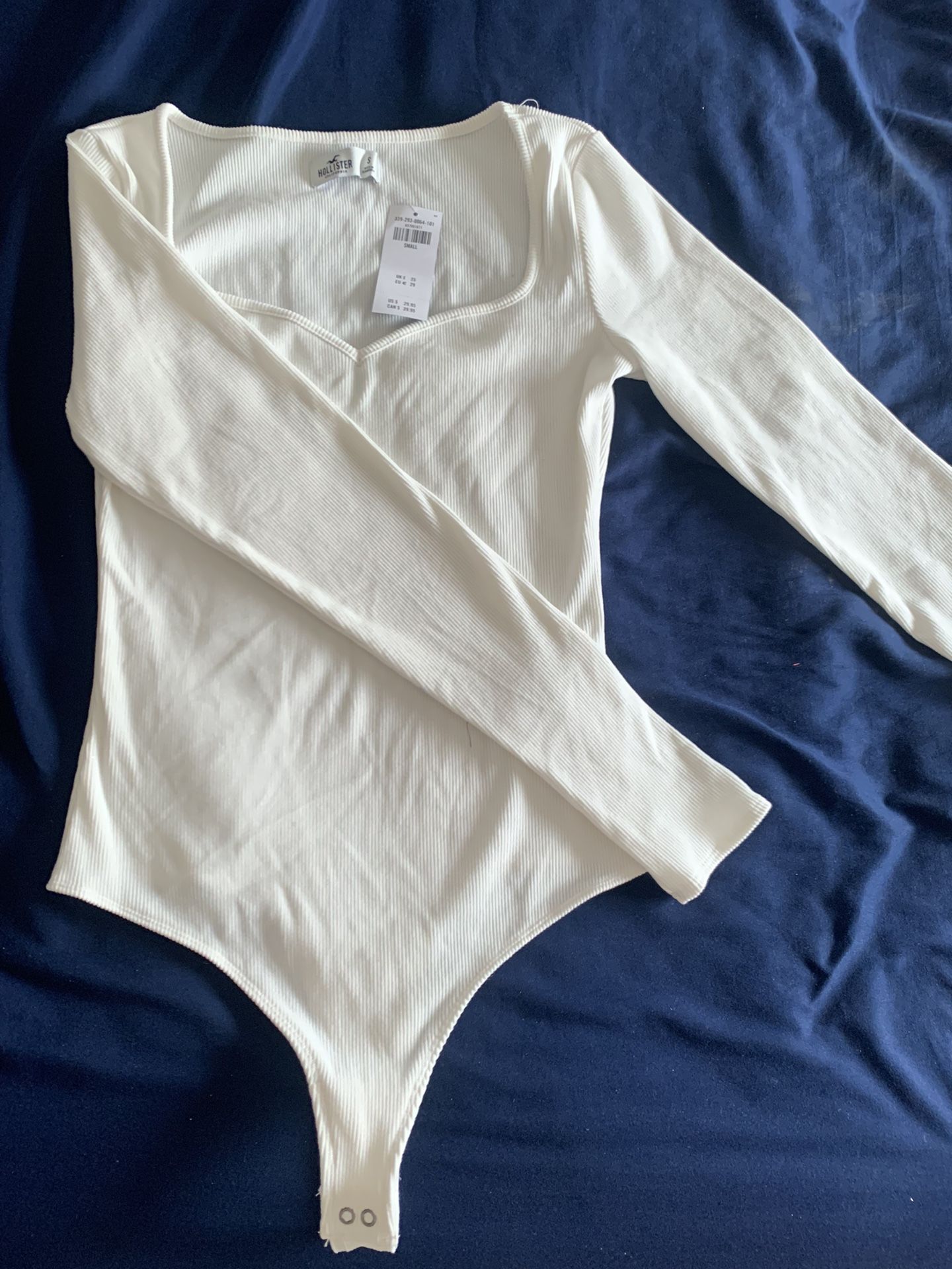 Bodysuit Hollister Blanco. 