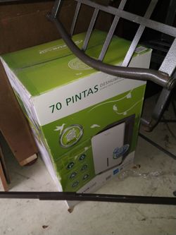 70 pint dehumidifier brand new in the box