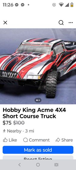 Hobby kiny acme 4x4 short course rc truck