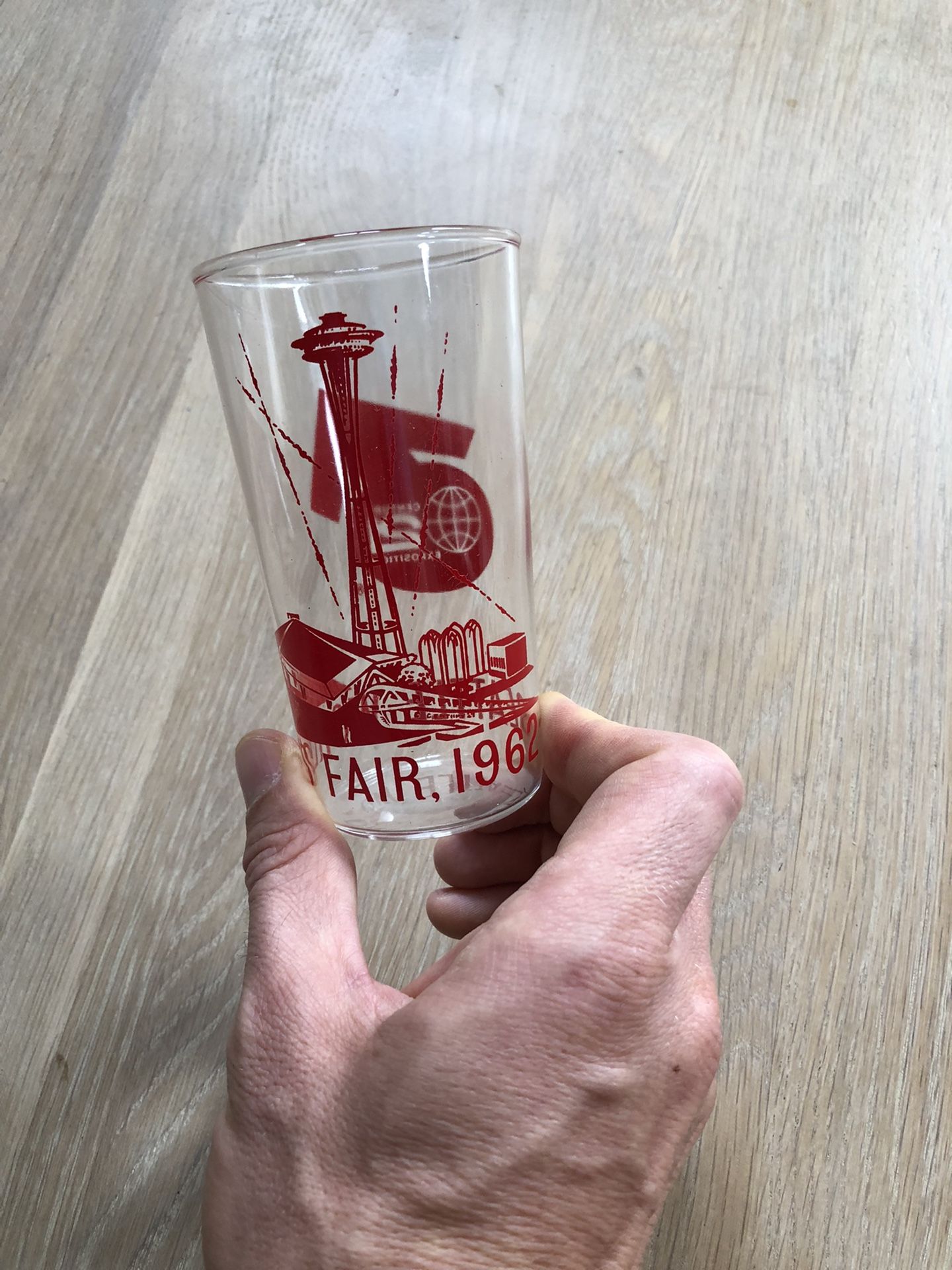 Set Of 6 Seattle World’s Fair 1962 Commemorative Tumblers