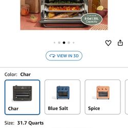 Our Place Large Wonder Oven | 6-In-1 Toxin-Free Air Fryer & Toaster with Steam Infusion | Family-Sized 32QT, 1700W Countertop Design | Includes Bake T