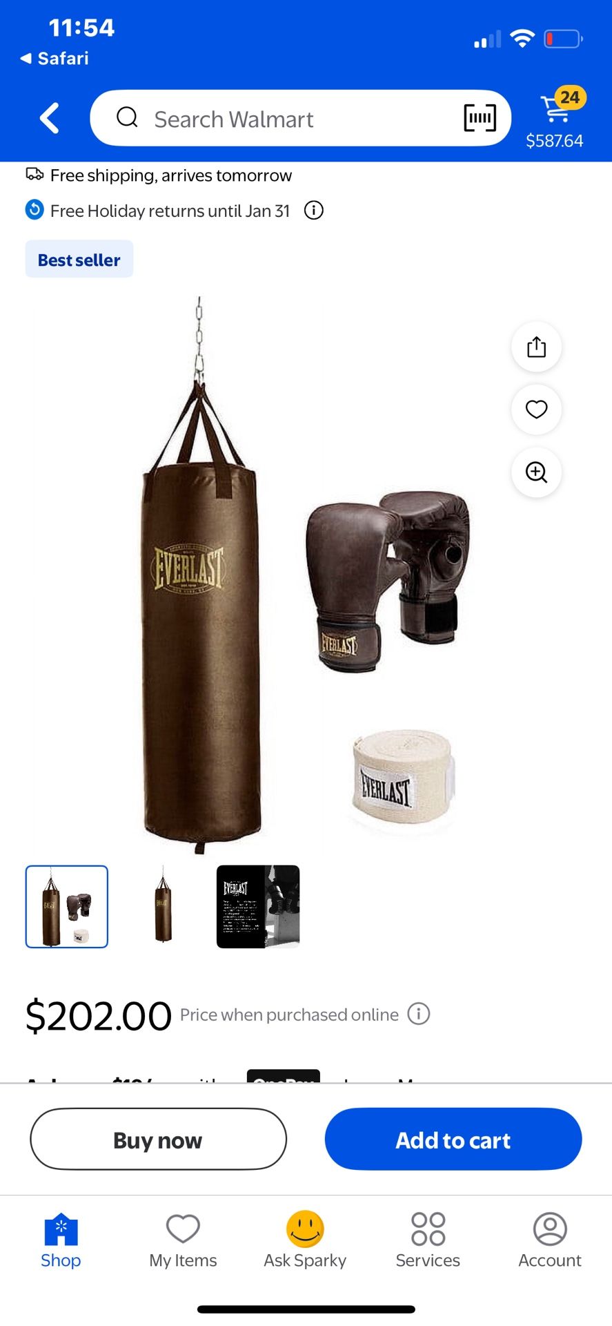 punching bag