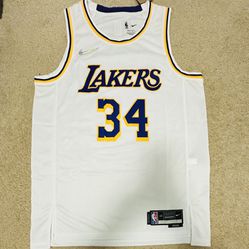 Shaquille O’Neal LA Lakers NBA Jersey. Size Large.