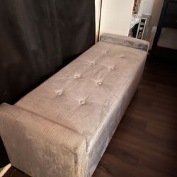 Grey Bench For Bedroom & etc
