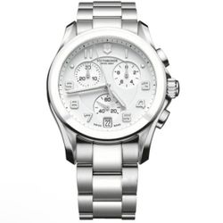 Silver Steel Victorinox Watch